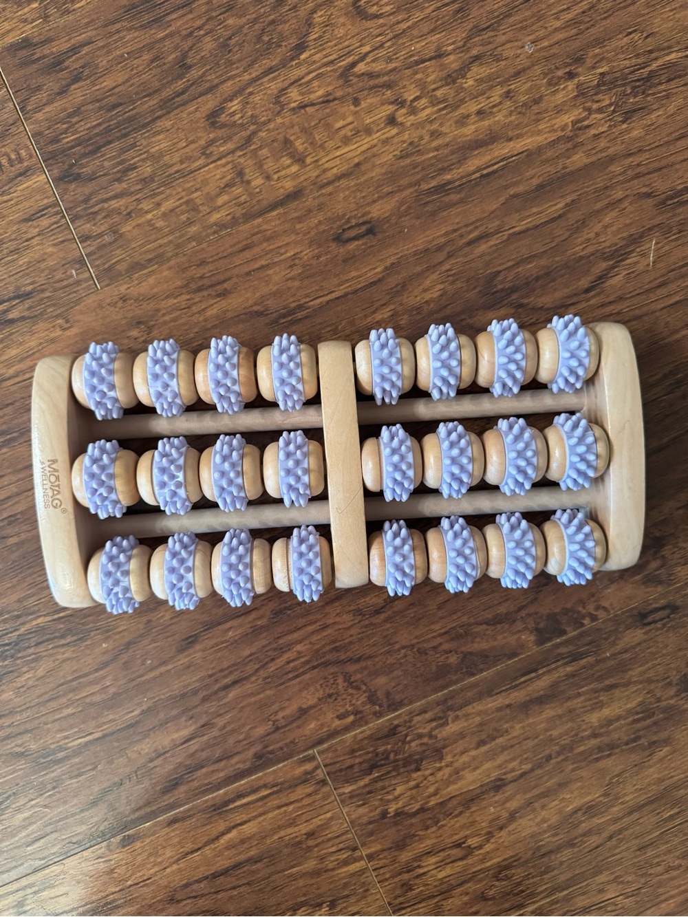 Wooden Foot and Hand Roller Massager - Lavender